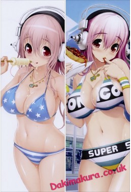 Super Sonico Japanese hug dakimakura pillow case