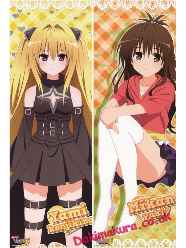 To Love-Ru - Konjiki no Yami Anime Dakimakura Hugging Body PillowCases