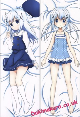 Is the order a rabbit - Chino Kafuu Anime Dakimakura Hugging Body Pillow Cover