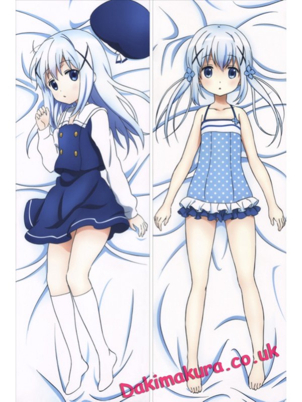 Is the order a rabbit - Chino Kafuu Anime Dakimakura Hugging Body Pillow Cover