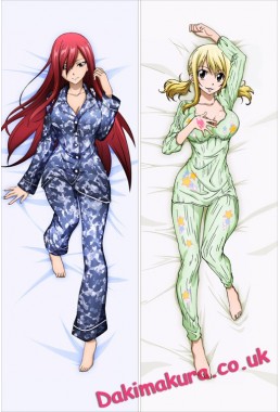 Fairy Tail - Erza Scarlet - Lucy Heartfilia Anime Dakimakura Hugging Body Pillow Cover