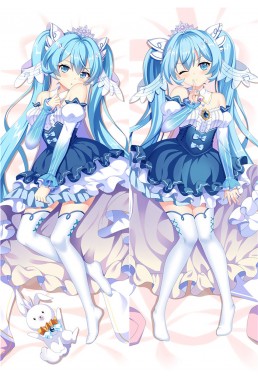 Snow Hatsune Miku Anime Dakimakura Japanese Love Body Pillow Case