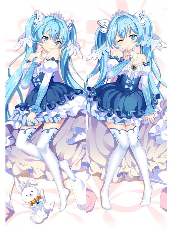 Snow Hatsune Miku Anime Dakimakura Japanese Love Body Pillow Case