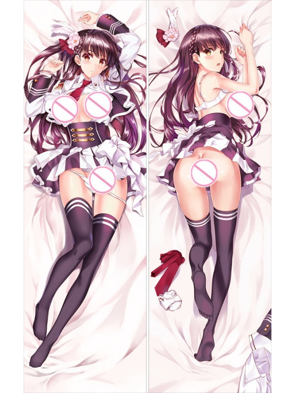 Crown Girl Hugging body anime cuddle pillow covers