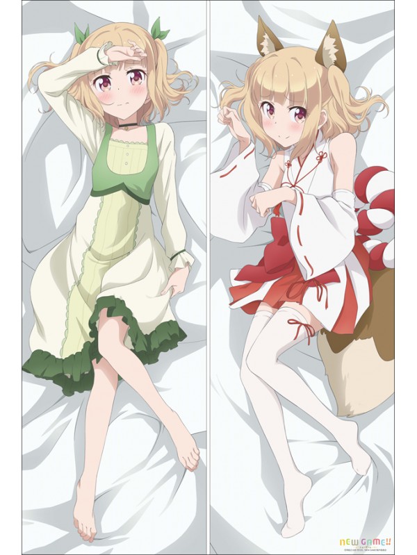 Iizima Yun New Game Dakimakura 3d japanese anime pillow case