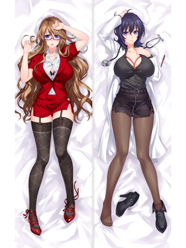 Original Ayaka and Rika Dakimakura 3d japanese anime pillow case