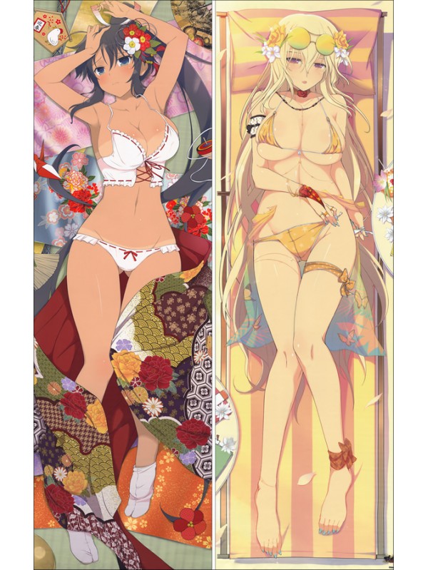 Senran Kagura Shinovi Versus Homura Leo Anime Dakimakura Japanese Love Body Pillow Cover
