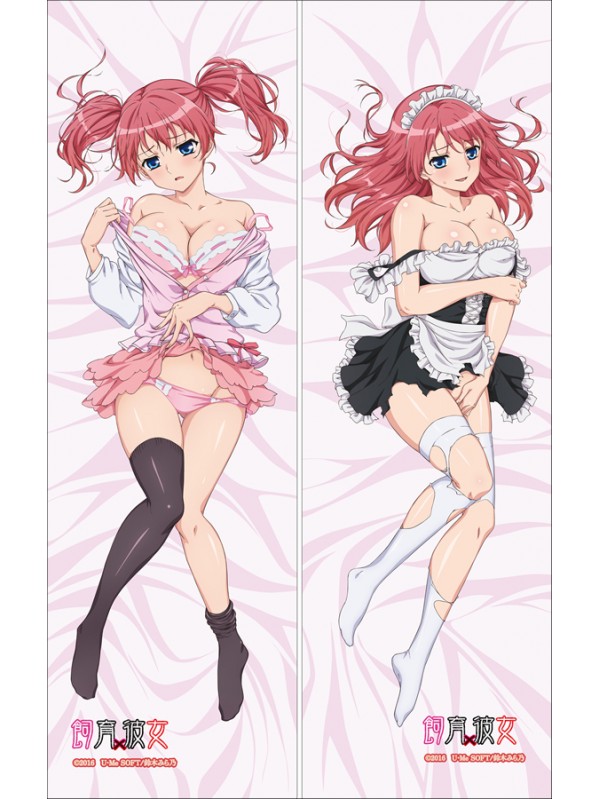 Shiiku x Kanojo Oominato Natsuko Hugging body anime cuddle pillow covers