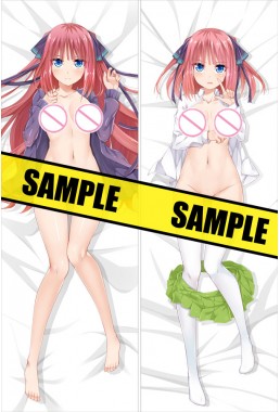 The Quintessential Quintuplets Nakano Nino Anime Dakimakura Japanese Love Body Pillow Cover