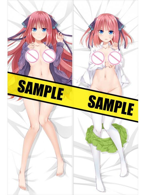 The Quintessential Quintuplets Nakano Nino Anime Dakimakura Japanese Love Body Pillow Cover