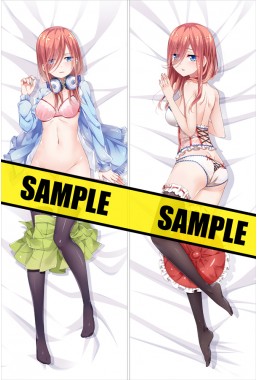 Nakano Miku The Quintessential Quintuplets Hugging body anime cuddle pillow covers