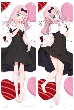 Kaguya-sama Love Is War Fukuya Shika Anime Dakimakura Japanese Love Body Pillow Cover