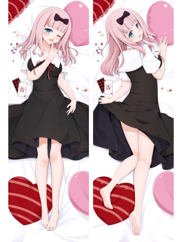 Kaguya-sama Love Is War Fukuya Shika Anime Dakimakura Japanese Love Body Pillow Cover