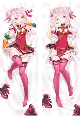 Virtual YouTuber TanakaHime Anime Dakimakura Japanese Love Body Pillow Cover