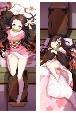 Kimetsu no Yaiba Kamado Nezuko Anime Dakimakura Japanese Love Body Pillow Cover