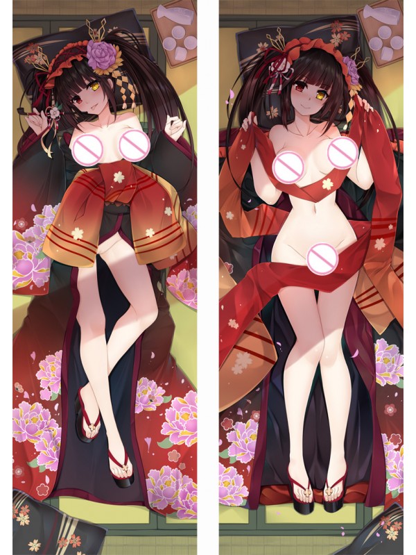 Date A Live Flower Tokisaki Kurumi Anime Dakimakura Japanese Love Body Pillow Cover