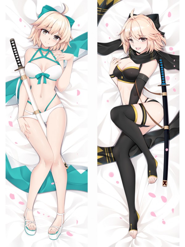 SWIMSUIT OKITA SOJI FATE GRAND ORDERAnime Dakimakura Japanese Love Body Pillow Cover