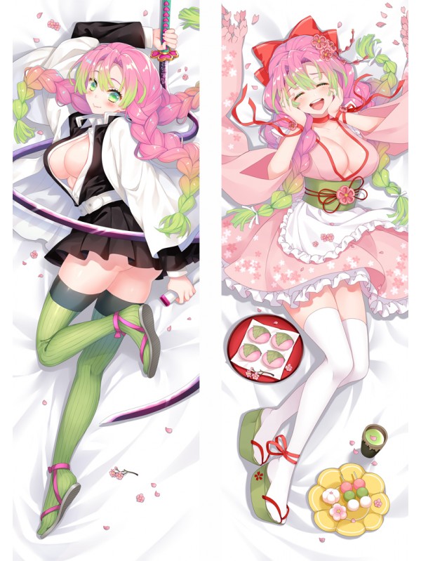 Kimetsu no Yaiba Kanroji Mitsuri Anime Dakimakura Japanese Love Body Pillow Cover