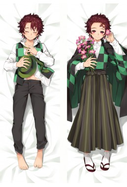 Kimetsu no Yaiba Kamado Tanjirou Anime Dakimakura Japanese Love Body Pillow Cover