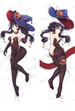 Genshin Impact Mona Pillow Case Anime Japanese Dakimakura Hugging Body Pillow Cover