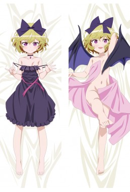 Ms. Vampire who lives in my neighborhood Elly Anime Dakimakura Japanese Hugging Body Pillow Case Cover