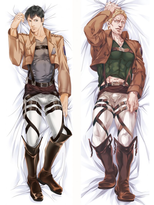 Attack on Titan Anime Dakimakura Japanese Love Body Pillow Cover