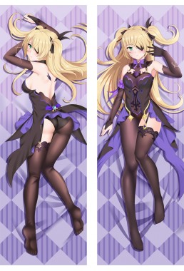 Genshin Impact Fischl Pillow Case Anime Japanese Dakimakura Hugging Body Pillow Cover