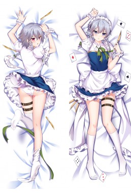 Touhou Project Izayoi Sakuya Anime Dakimakura Japanese Love Body Pillowcover Case