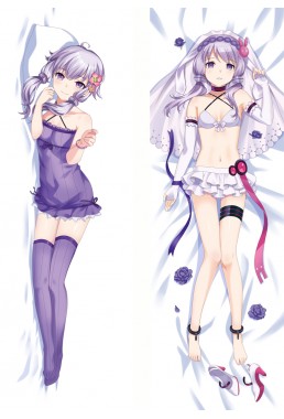 VOCALOID Yuzuki Yukari - Kizuna Akari Anime Dakimakura Japanese Love Body Pillow Cover