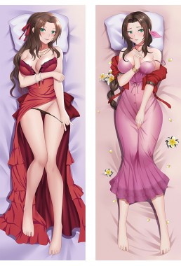 Final Fantasy Aerith Gainsborough Anime Dakimakura Hugging Body PillowCases