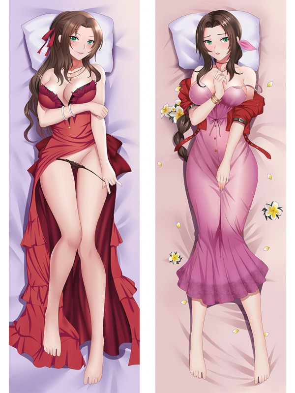 Final Fantasy Aerith Gainsborough Anime Dakimakura Hugging Body PillowCases