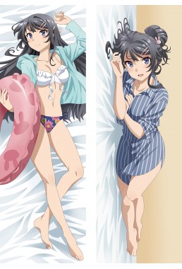 Rascal Does Not Dream of Bunny Girl Senpai Sakurajima Mai Anime Dakimakura Hugging Body PillowCases