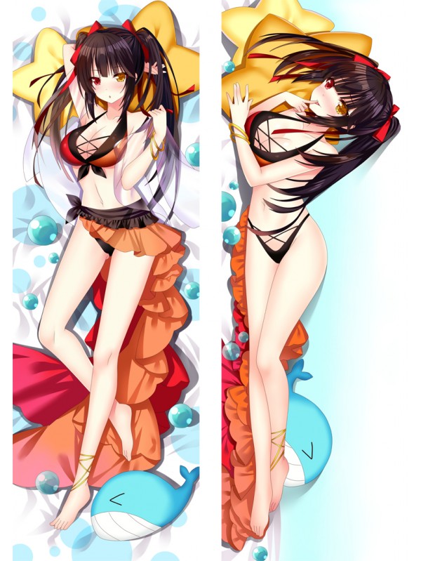 Tokisaki Kurumi Date A Live Hugs Body Waifu Japanese Anime Pillow Case Cover