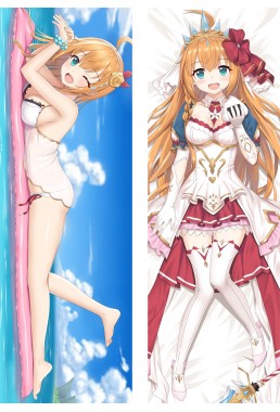 Princess Connect Redive Pecorine Hugs Body Waifu Japanese Anime Pillow Case Cover