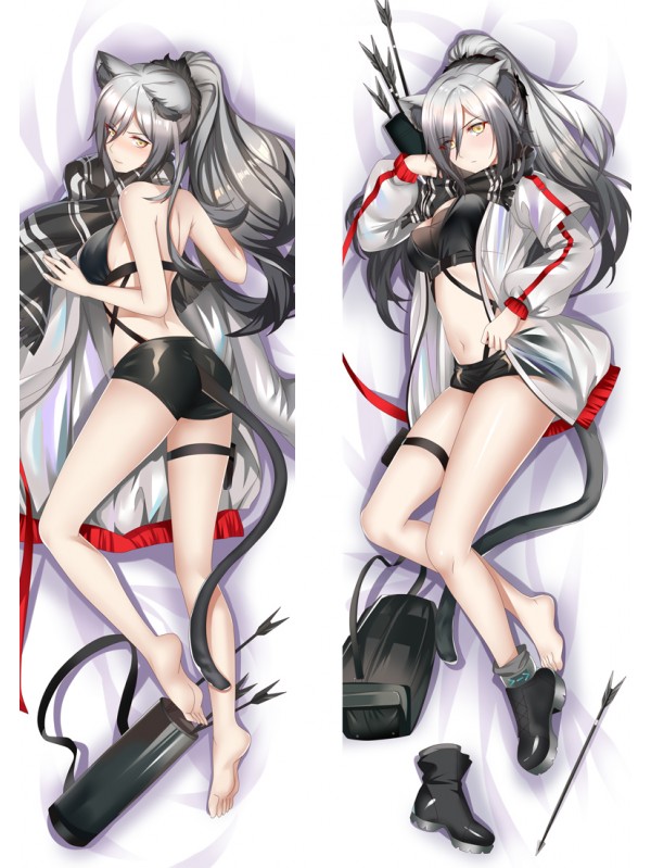 Arknights Schwarz Hugs Body Waifu Japanese Anime Pillow Case Cover