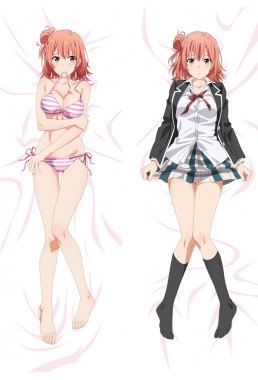 My Youth Romantic Comedy Is Wrong As I Expected Yuigahama Yui Anime Dakimakura Japanese Hugging Body Pillow Case Cover