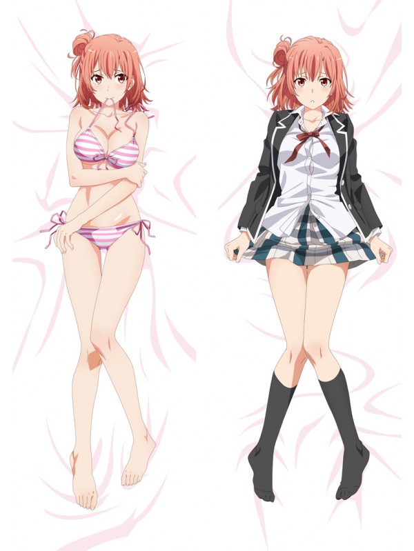 My Youth Romantic Comedy Is Wrong As I Expected Yuigahama Yui Anime Dakimakura Japanese Hugging Body Pillow Case Cover