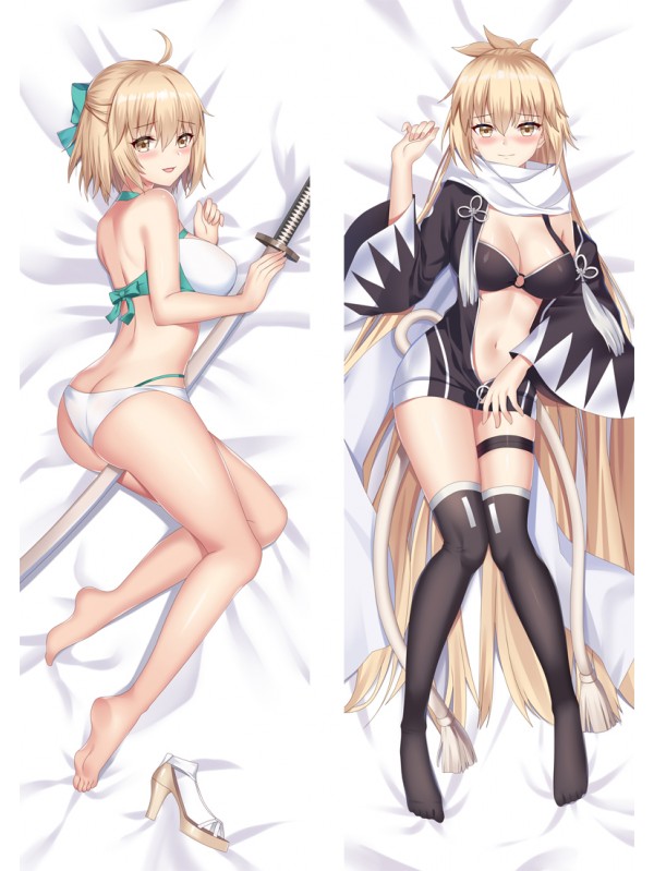 FateGrand Order FGO Okita Soji Swimsuit Dakimakura 3d pillow japanese anime pillowcase