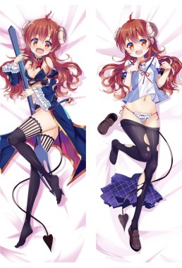 The Demon Girl Next Door Shadow Mistress Shamiko Dakimakura 3d pillow japanese anime pillowcase