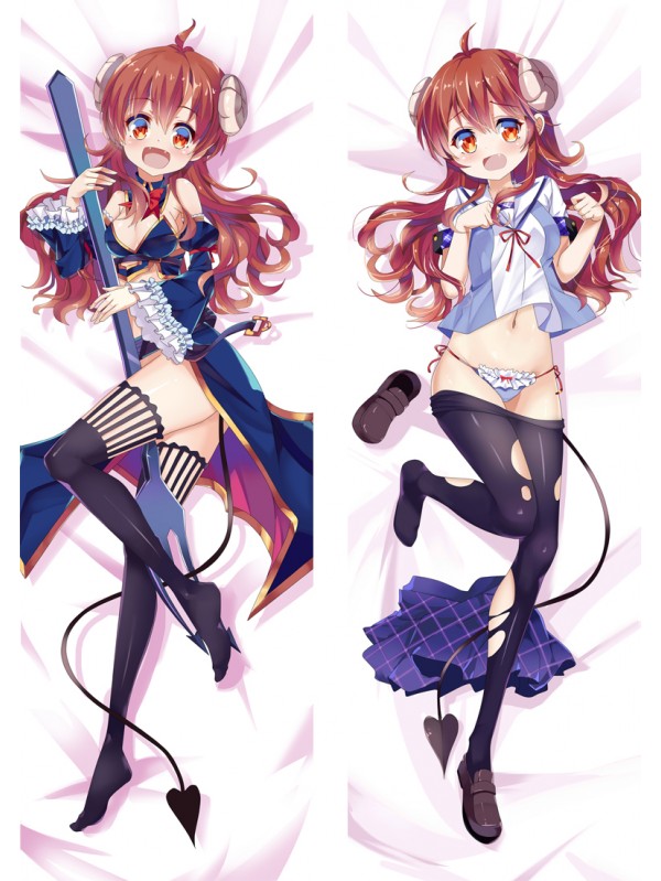 The Demon Girl Next Door Shadow Mistress Shamiko Dakimakura 3d pillow japanese anime pillowcase