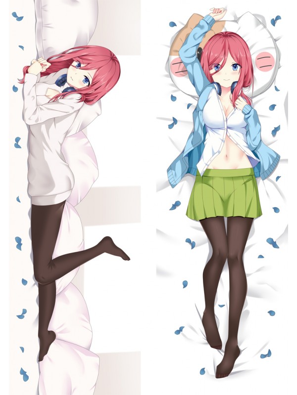 The Quintessential Quintuplets Nakano Miku Dakimakura 3d pillow japanese anime pillowcase