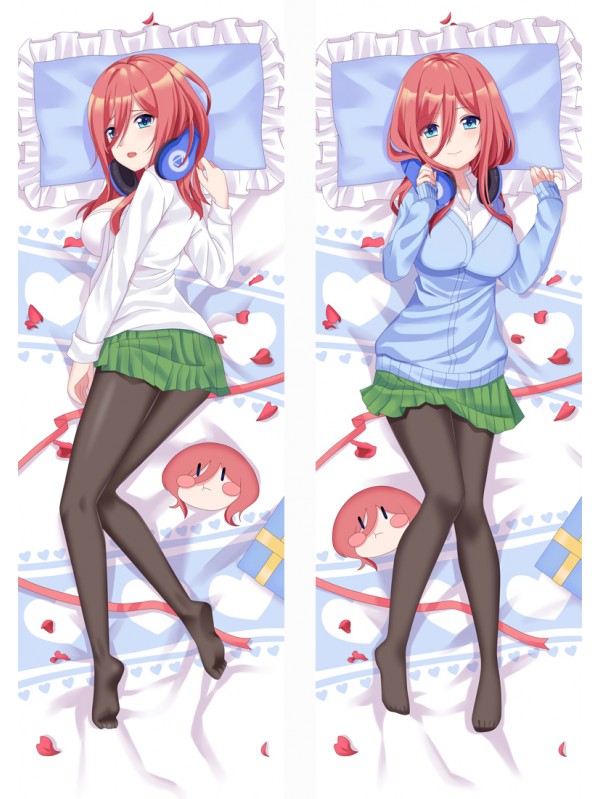 The Quintessential Quintuplets Nakano Miku Dakimakura 3d pillow japanese anime pillowcase