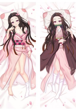 Nezuko Kamado - Kimetsu no Yaiba Full body waifu japanese anime pillowcases