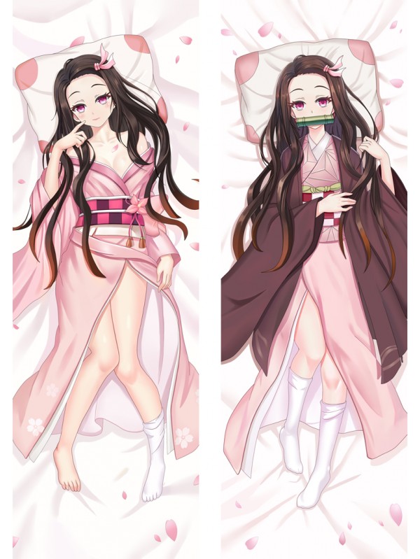 Nezuko Kamado - Kimetsu no Yaiba Full body waifu japanese anime pillowcases