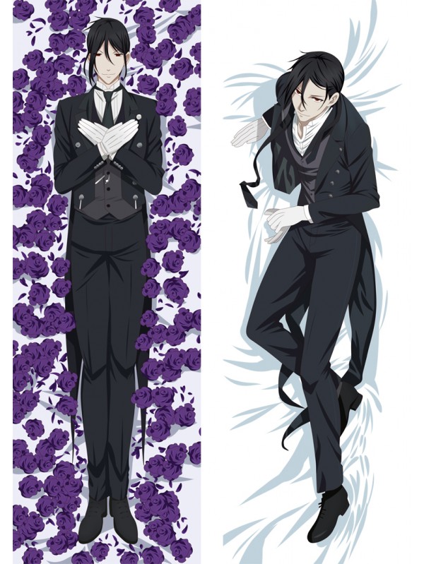 Black Butler Sebastian Anime Dakimakura Japanese Love Body Pillow Cover