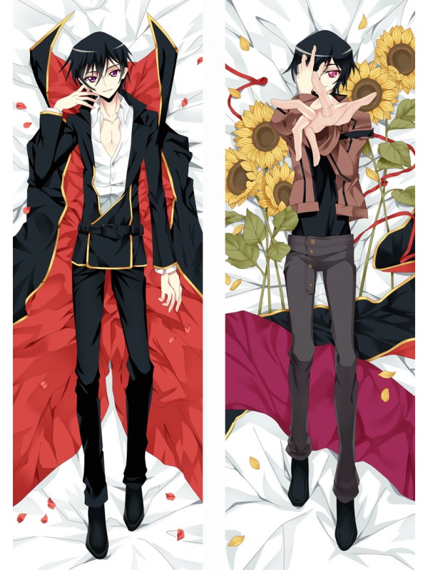 Code Geass Lelouch Lamperouge Anime Dakimakura Japanese Love Body Pillow Cover