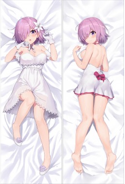 Fate Grand Order FGO Mash Kyrielight Anime Dakimakura Japanese Hugging Body Pillow Case Cover