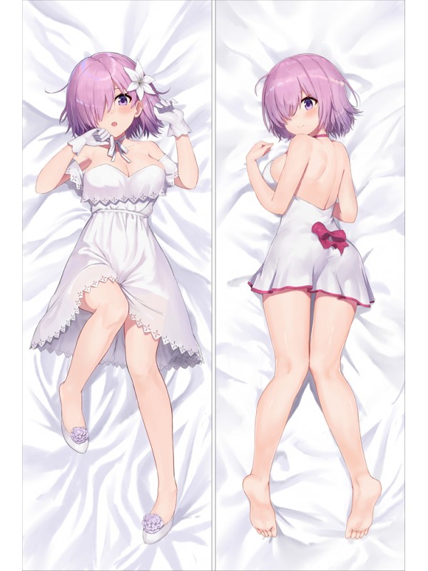Fate Grand Order FGO Mash Kyrielight Anime Dakimakura Japanese Hugging Body Pillow Case Cover