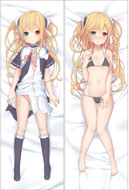 Artist Motoko Nishihara Yui Tokuno Dakimakura 3d pillow japanese anime pillowcase