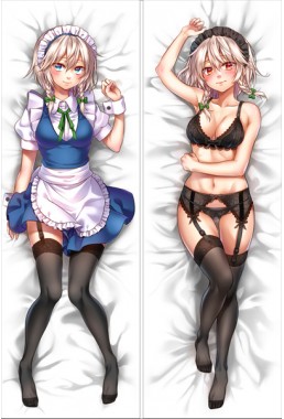 Touhou Project Izayoi Sakuya Dakimakura 3d pillow japanese anime pillowcase